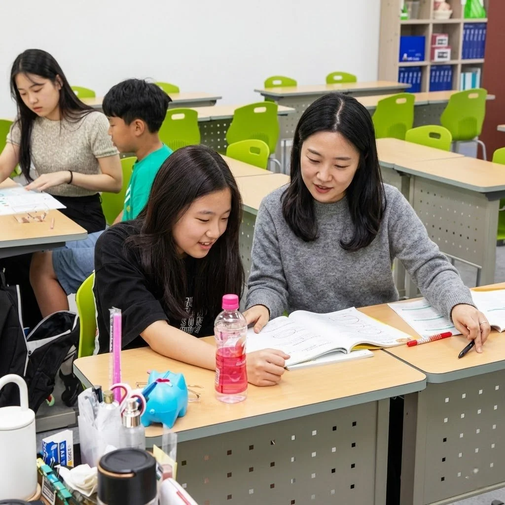 신도림 교습소 내부 사진